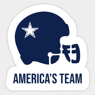 America's Team - Dallas Cowboys Sticker